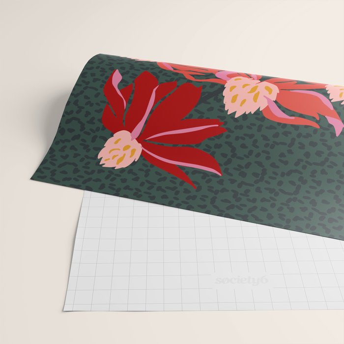 Girl's eye: autumn flower  Wrapping Paper Gallery Image 2
