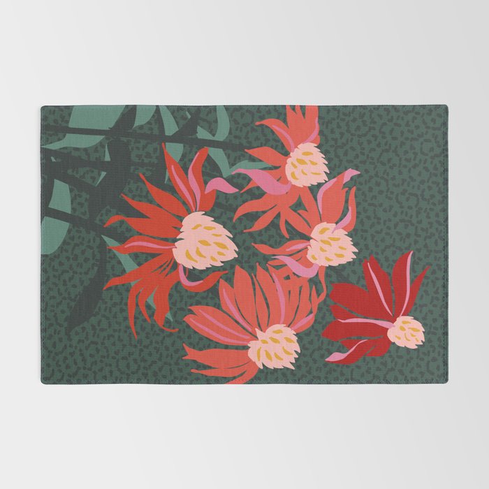 Girl's eye: autumn flower  Rug Gallery Image 2
