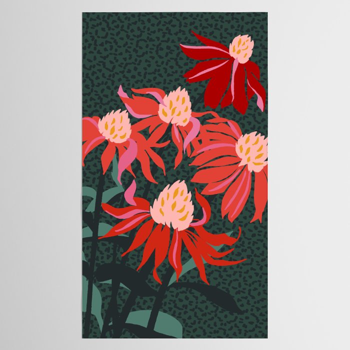 Girl's eye: autumn flower  Tablecloth Gallery Image 2