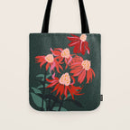 Girl's eye: autumn flower  Tote Bag Gallery Image 1