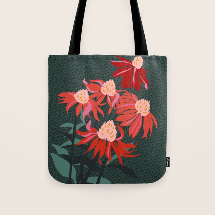 Girl's eye: autumn flower  Tote Bag Gallery Image 1