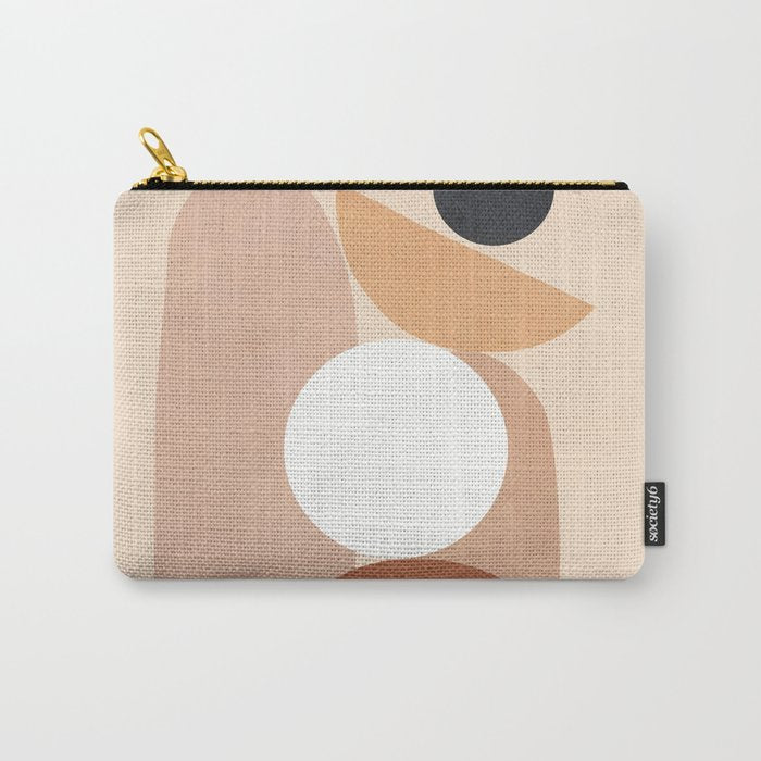 Minimal Shapes No.70 Carry All Pouch Gallery Image 1