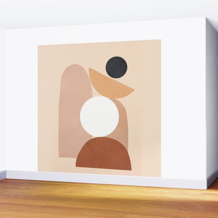 Minimal Shapes No.70 Wall Mural Gallery Image 2