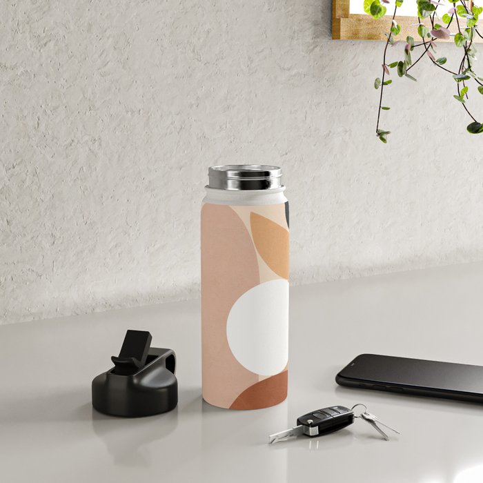 Minimal Shapes No.70 Water Bottle Gallery Image 4