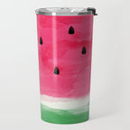 Watermelon Abstract Travel Mug Gallery Image 2