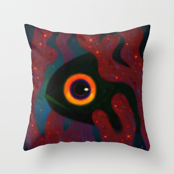 Watching Throw Pillow Gallery Image 6