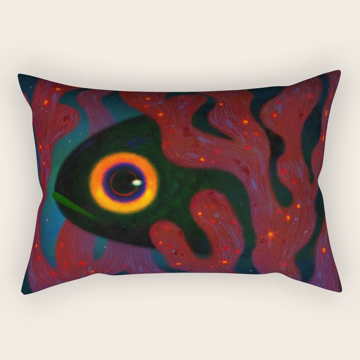 Watching Rectangular Pillow Gallery Image 2