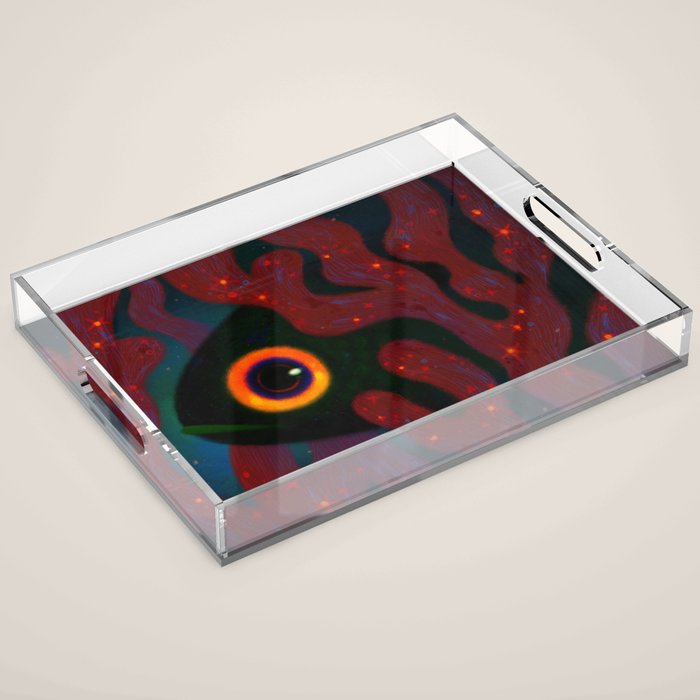 Watching Acrylic Tray Gallery Image 1