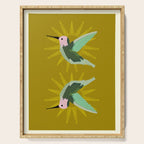 Hummingbird aka Sun God Serving Tray Gallery Image 1