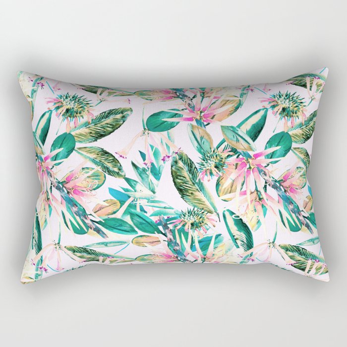 Abstract of exotic nature I Rectangular Pillow Gallery Image 1