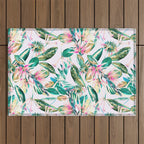 Abstract of exotic nature I Outdoor Rug Gallery Image 1