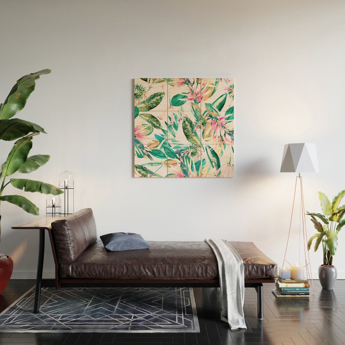 Abstract of exotic nature I Wood Wall Art Gallery Image 2