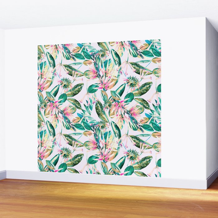 Abstract of exotic nature I Wall Mural Gallery Image 2