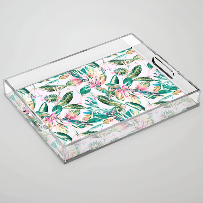 Abstract of exotic nature I Acrylic Tray Gallery Image 1