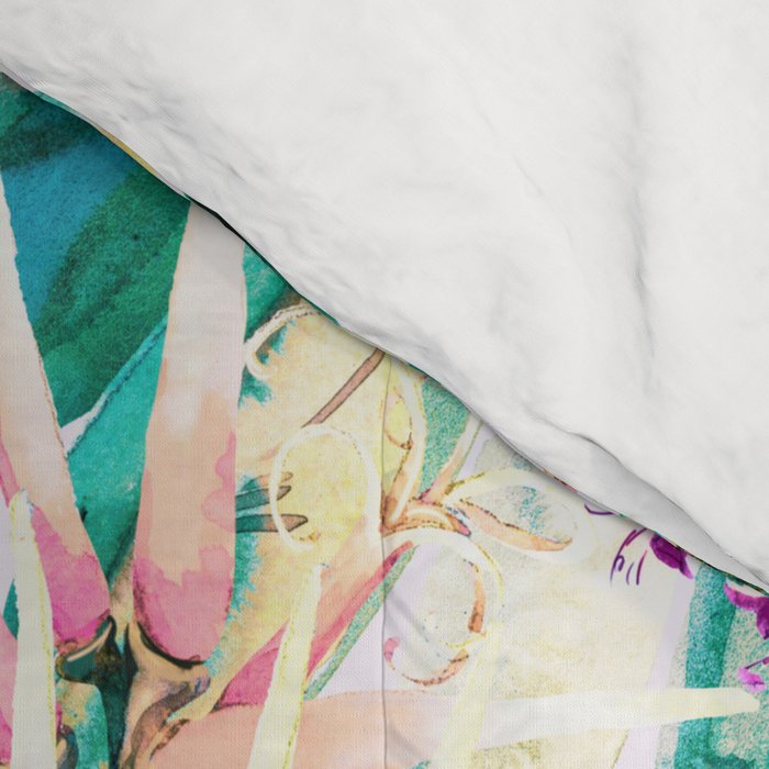Abstract of exotic nature I Comforter Gallery Image 4