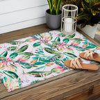 Abstract of exotic nature I Outdoor Rug Gallery Image 2