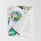 Abstract of exotic nature I Throw Blanket Gallery Image 3