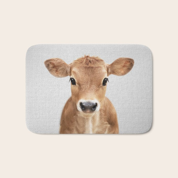Calf - Colorful Bath Mat Gallery Image 1