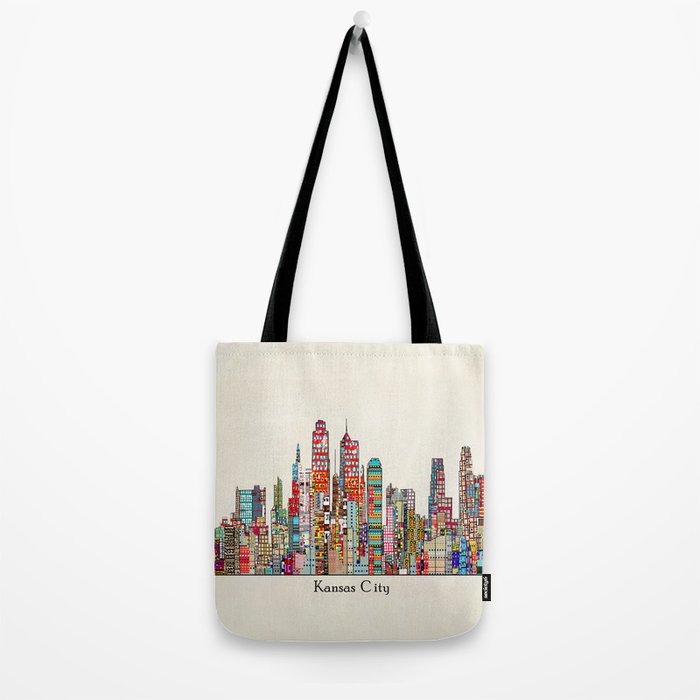 kansas city Missouri skyline Tote Bag Gallery Image 2