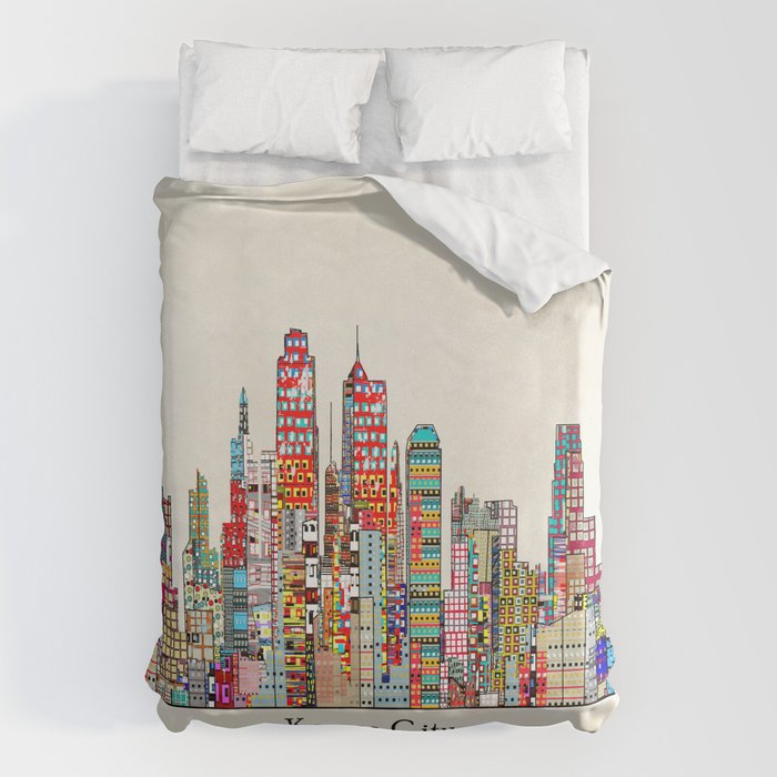 kansas city Missouri skyline Duvet Cover Gallery Image 6
