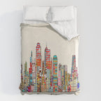 kansas city Missouri skyline Duvet Cover Gallery Image 6