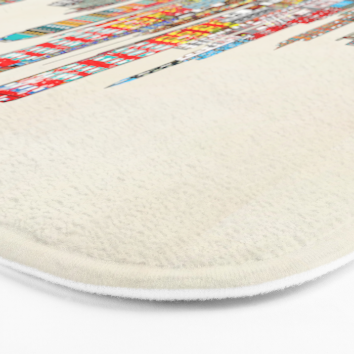 kansas city Missouri skyline Bath Mat Gallery Image 3