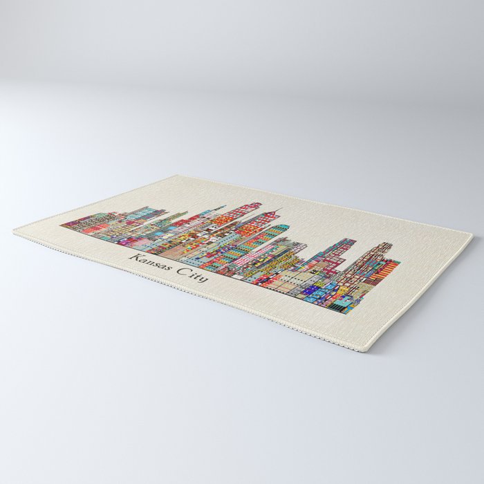 kansas city Missouri skyline Rug Gallery Image 3