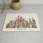 kansas city Missouri skyline Rug Gallery Image 1