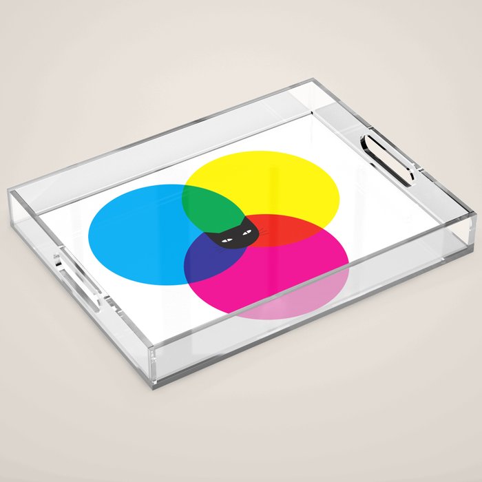 CMYKAT Acrylic Tray Gallery Image 1
