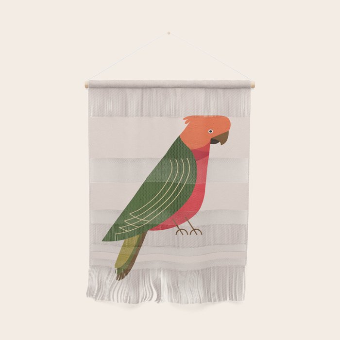 Whimsy Australian King Parrot Wall Hanging Gallery Image 1