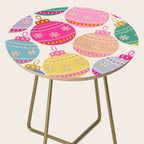 Playful Christmas Baubles Side Table Gallery Image 2