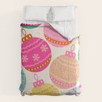 Playful Christmas Baubles Comforter Gallery Image 6