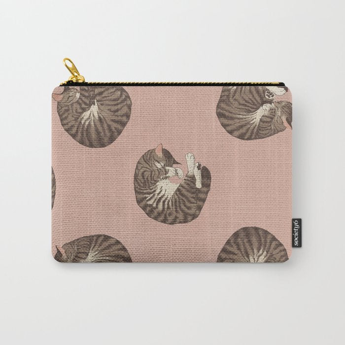 polka dot cats Carry All Pouch Gallery Image 1