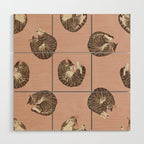 polka dot cats Wood Wall Art Gallery Image 1
