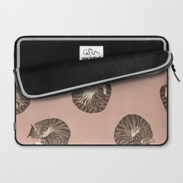 polka dot cats Laptop Sleeve Gallery Image 2