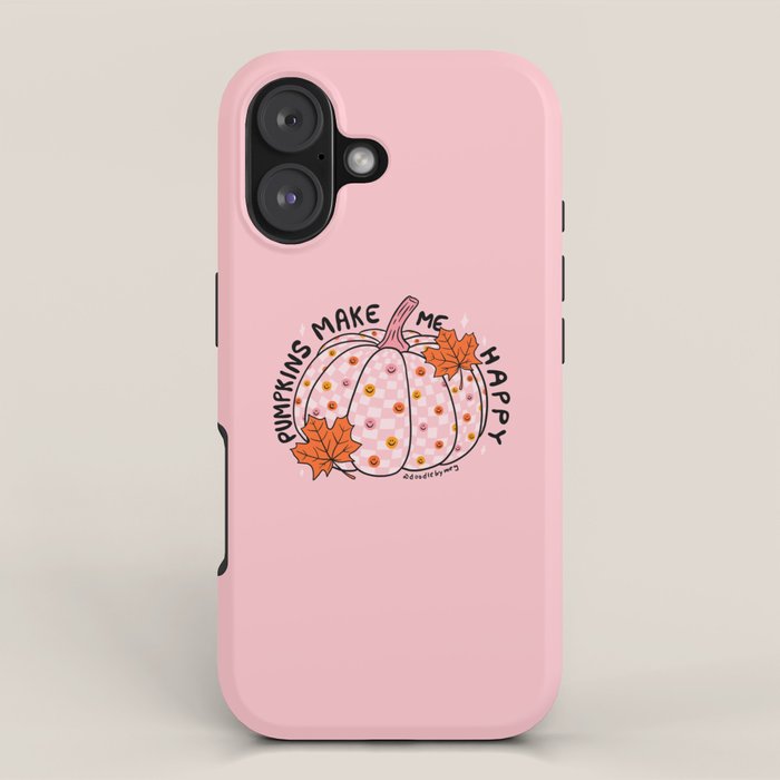 Pumpkins Make Me Happy iPhone Case Gallery Image 1