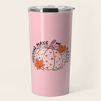 Pumpkins Make Me Happy Travel Mug Gallery Image 1