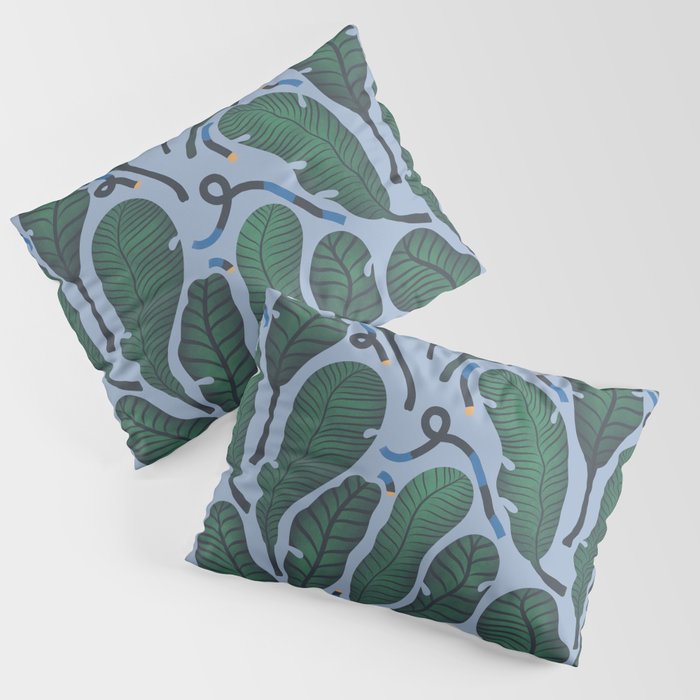 Retro, Jungle Out Pillow Sham Gallery Image 1