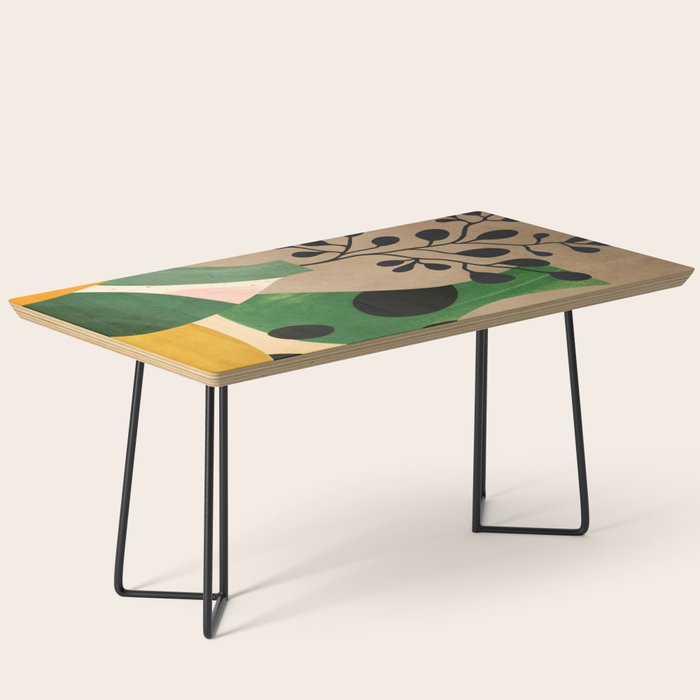 Modern Abstract Vases with Plant 1 Coffee Table Gallery Image 1