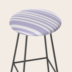 Classic Stripes XXVIII - Lilac Purple Stool Gallery Image 2