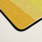Mid Century Abstract cut-out Pebbles 1. Colourful Desk Mat Gallery Image 4