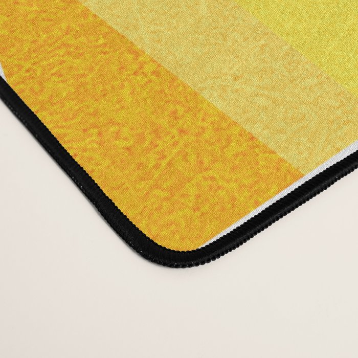 Mid Century Abstract cut-out Pebbles 1. Colourful Desk Mat Gallery Image 4