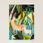 Woodland Deer & Fawn Stationery Card Gallery Image 2
