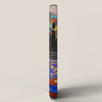 Gustav Klimt Cat with Colorful Scarf iPhone Case Gallery Image 2