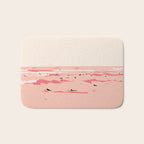 Sunset Tiny Surfers in Lima Bath Mat Gallery Image 1