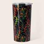 Watercolor Rainbow plants Travel Mug Gallery Image 1