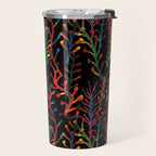 Watercolor Rainbow plants Travel Mug Gallery Image 2
