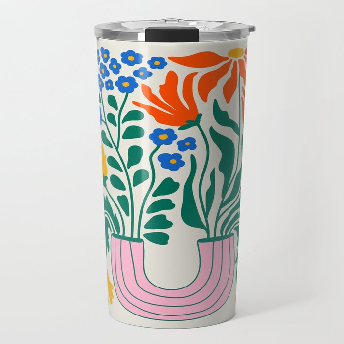 Flower Market 04: Madrid Travel Mug Gallery Image 1