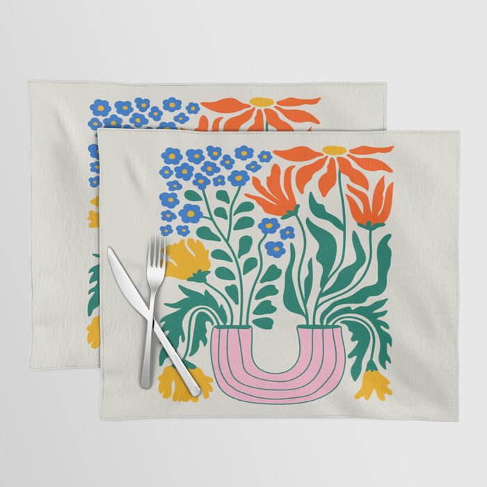 Flower Market 04: Madrid Placemat Gallery Image 1