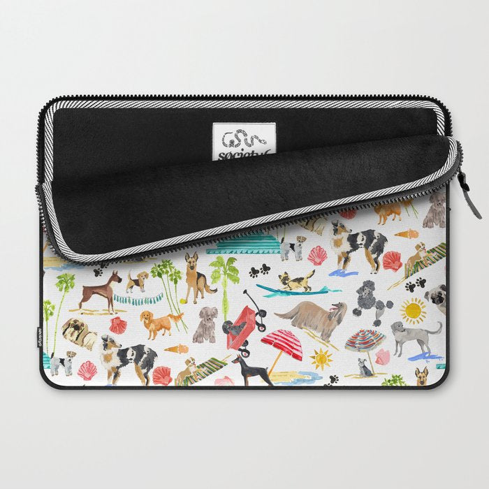 Doggie Days Laptop Sleeve Gallery Image 2